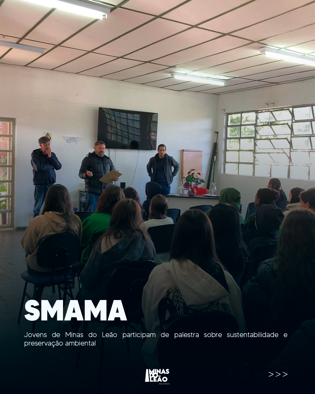 Jovens de Minas do Leão participam de palestra sobre sustentabilidade e preservação ambiental 🌍 jovens-de-minas-do-leao-participam-de-palestra-sobre-sustentabilidade-e-preservacao-ambiental